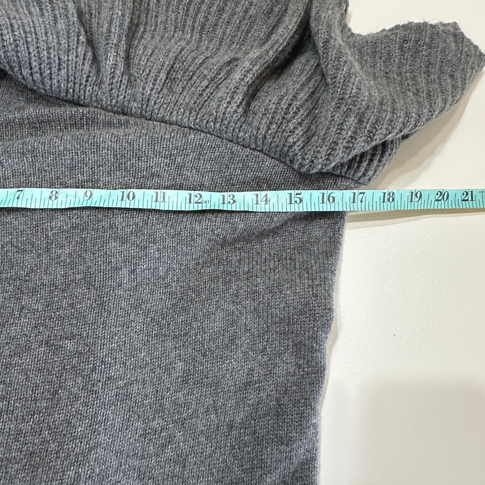 Off-the-Shoulder Ruffle Sweater - Gray - Picture 8 of 10